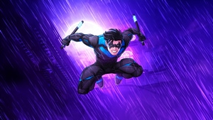 Nightwing, Gotham Knights, Games, 2024 Games, Superheroes, Artist, Artwork, Digital Art, Artstation, Video Games, 4K wallpaper
