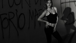 Girls, Model, Black Dress, Monochrome, Black And White, 4K wallpaper