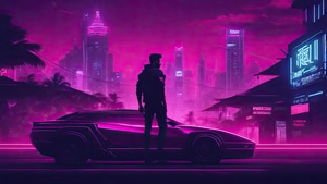 Delorean, Artist, Artwork, Digital Art, Ai, Deviantart, 4K wallpaper