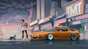 8 Bit, Artist, Artwork, Digital Art, Artstation, 4K wallpaper
