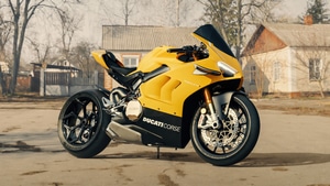 Ducati Panigale, Ducati, Bikes, 2024 Bikes, Behance, Yellow, 4K wallpaper