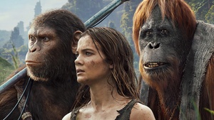 Freya Allan, Kingdom of the Planet of the Apes, 2024 Movies, Noa (Planet of the Apes), 4K wallpaper