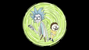 Rick And Morty Season 7, Rick And Morty, Tv Shows, Digital Art, Rick, Morty, Dark, Black, 4K wallpaper