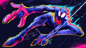 Miles Morales, Spiderman, Superheroes, Artwork, Art, Digital Art, Artstation, 4K wallpaper