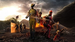 Deadpool And Wolverine, Deadpool 3, Wolverine, Deadpool, Superheroes, Artwork, Digital Art, 4K wallpaper