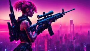 Scifi, Cyberpunk, Neon, Artist, Artwork, Digital Art, Deviantart, 4K wallpaper