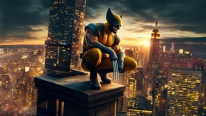 Wolverine, Superheroes, Artwork, Digital Art, Deviantart, Ai, 4K wallpaper