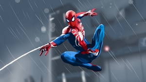 Spiderman, Superheroes, Artwork, Digital Art, Pixiv, 4K wallpaper