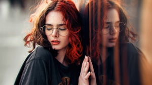 Redhead, Girls, Model, 4K wallpaper