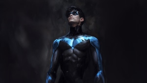 Nightwing, Superheroes, Artwork, Digital Art, Titans, Artstation, 4K wallpaper