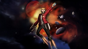 Star Lord, Superheroes, Artwork, Digital Art, Artstation, 4K wallpaper