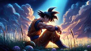 Goku, Dragon Ball Z, Anime, Artwork, Art, Digital Art, Artist, Deviantart, 4K wallpaper