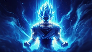 Goku, Dragon Ball Z, Anime, Artwork, Art, Digital Art, Artist, Deviantart, 4K wallpaper