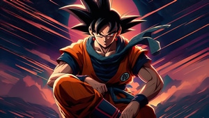 Goku, Dragon Ball Z, Anime, Artwork, Art, Digital Art, Artist, Deviantart, 4K wallpaper