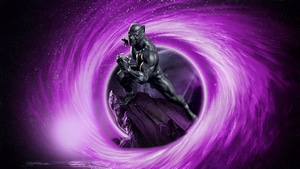 Black Panther, Superheroes, Artwork, Digital Art, 4K wallpaper