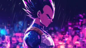Vegeta, Dragon Ball, Anime, Artist, Artwork, Digital Art, 4K wallpaper