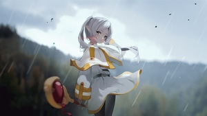 Frieren Beyond Journeys End, Anime Girl, Anime, Artist, Artwork, Digital Art, Games, Video Games, Pixiv, 4K wallpaper