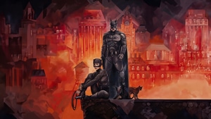 Batman, The Batman, Superheroes, Artwork, Digital Art, Catwoman, 4K wallpaper