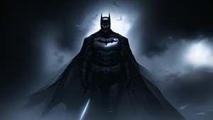 Batman, Superheroes, Artwork, Digital Art, Ai, Pixiv, 4K wallpaper