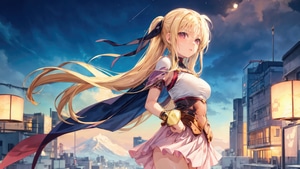 Anime Girl, Anime, Artist, Artwork, Digital Art, 4K wallpaper
