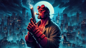 Hellboy, Superheroes, Artwork, Artist, Digital Art, Ai, Deviantart, 4K wallpaper