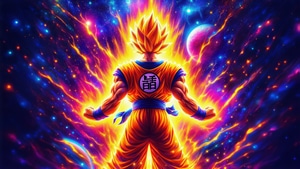 Goku, Anime, Artwork, Art, Artist, Digital Art, Dragon Ball Z, Deviantart, 4K wallpaper