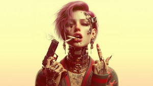 Cyberpunk, Scifi, Artist, Artwork, Digital Art, 4K wallpaper