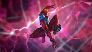 Spiderman, Scarlet Spider, Superheroes, Artist, Artwork, Digital Art, Artstation, 4K wallpaper