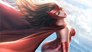 Scarlet Witch, Superheroes, Artist, Artwork, Digital Art, Artstation, 4K wallpaper