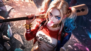 Harley Quinn, Superheroes, Artist, Artwork, Digital Art, Deviantart, 4K wallpaper