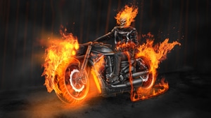 Ghost Rider, Superheroes, Artist, Artwork, Digital Art, Artstation, 4K wallpaper