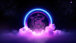 Msi, Gaming, Computer, Dragon, Neon, Deviantart, 4K wallpaper