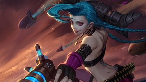 Jinx League Of Legends, League Of Legends, Games, Artist, Artwork, Digital Art, Video Games, Artstation, 4K wallpaper