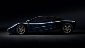 McLaren F1, Sports car, Dark background, 4K wallpaper