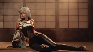 Shenhe Genshin Impact, Genshin Impact, 2024 Games, Games, Cosplay, Shirogane Sama, Video Games, 4K wallpaper