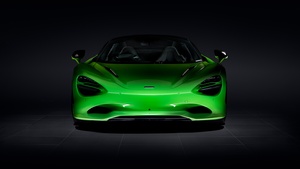 McLaren 750S, Dark background, 4K wallpaper