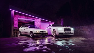 Rolls Royce, Bmw M5, Cars, Artist, Artwork, Digital Art, Behance, 4K wallpaper
