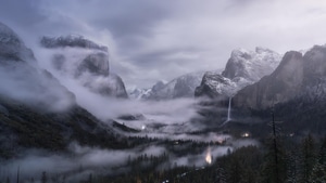 Yosemite, Valley, Nature, Mountains, 4K wallpaper