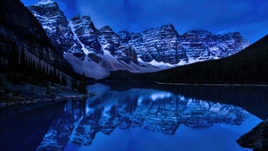 Lake, Canada, World, Nature, 4K wallpaper