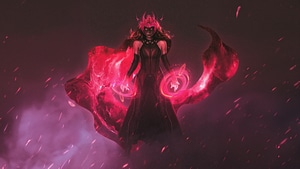 Scarlet Witch, Superheroes, Artist, Artwork, Digital Art, 4K wallpaper