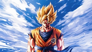 Goku, Anime, Artwork, Digital Art, Art, Artist, 4K wallpaper