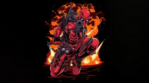 Deadpool, Superheroes, Artist, Artwork, Digital Art, 4K wallpaper