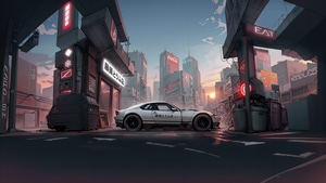 Cars, Ai, Japan, Artist, Artwork, Digital Art, 4K wallpaper