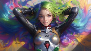 Ai Girls, Ai, Artist, Artwork, Digital Art, Deviantart, 4K wallpaper