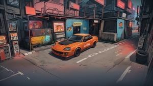 Cars, Artist, Artwork, Digital Art, 4K wallpaper