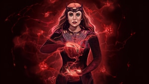 Scarlet Witch, Superheroes, Artist, Artwork, Digital Art, Artstation, 4K wallpaper