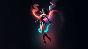 Wonder Woman, Superheroes, Ai, Artwork, Digital Art, 4K wallpaper