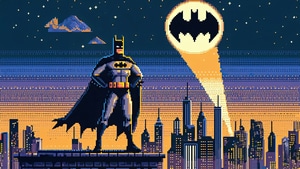 Batman, Superheroes, Artist, Artwork, Digital Art, Deviantart, 8 Bit, 4K wallpaper