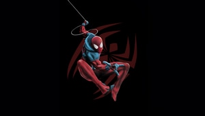 Spiderman, Scarlet Spider, Superheroes, Dark, Artist, Artwork, Digital Art, Pixiv, 4K wallpaper