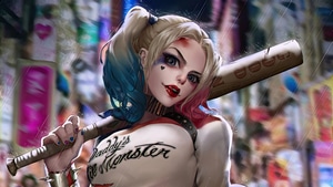 Harley Quinn, Superheroes, Artwork, Digital Art, 4K wallpaper